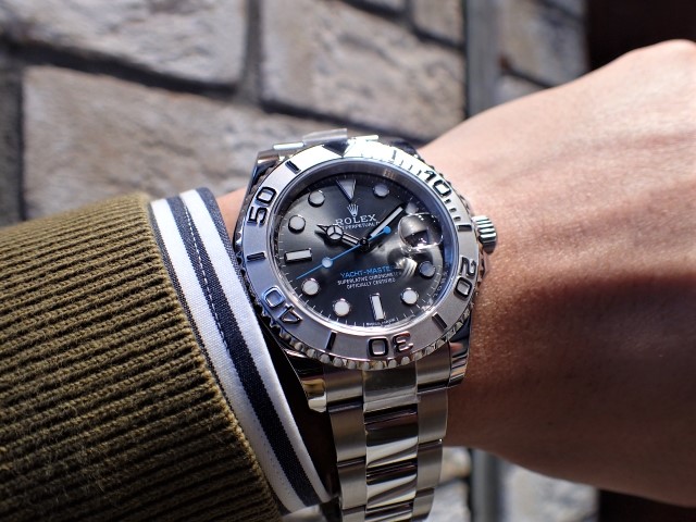 【商談中の方2件目です】ロレックス ヨットマスター 116622 ダークロジウム腕時計(デジタル)