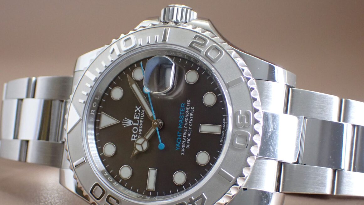 渋いスレート　ヨットマスター　Ref.116622