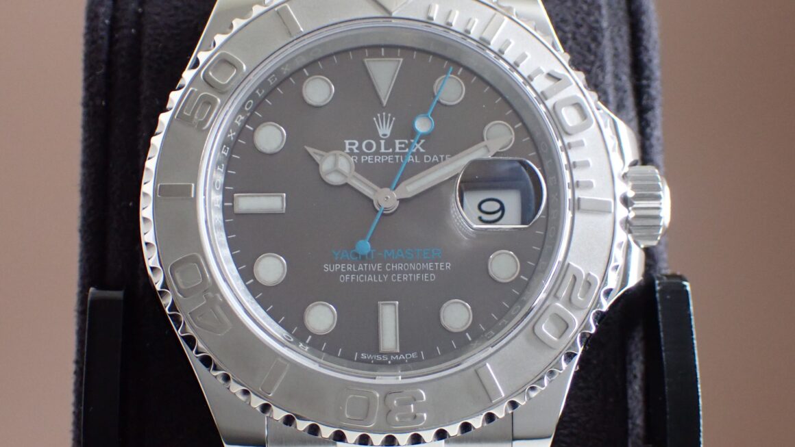 クールで知的なスレート ヨットマスター　Ref.116622