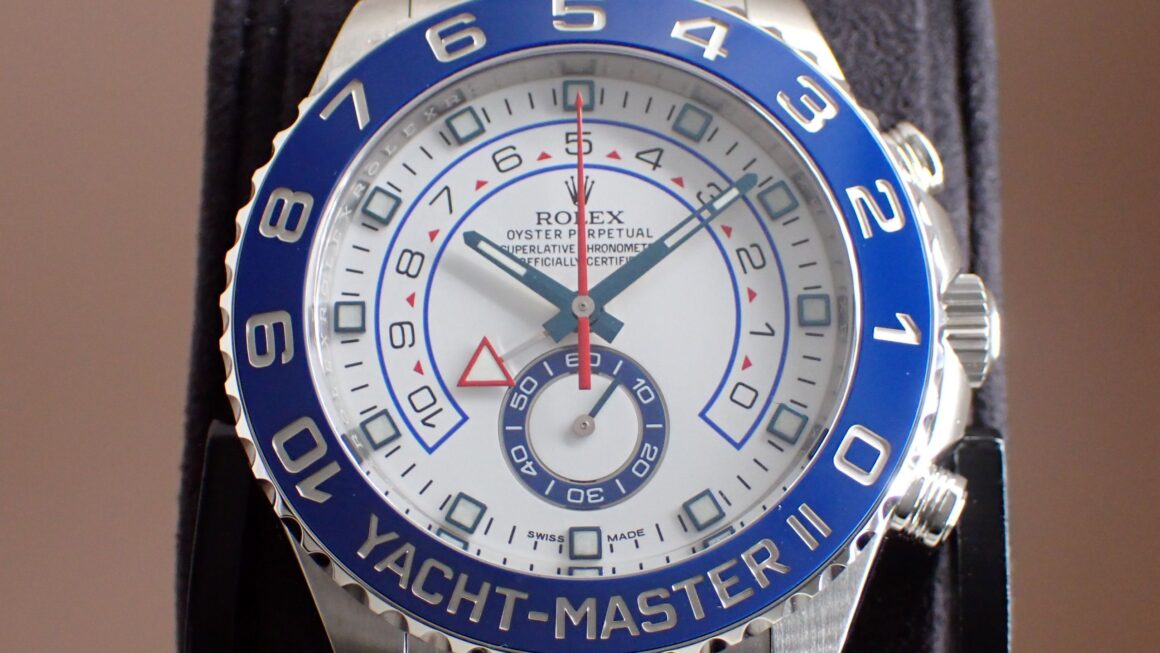 本日入荷！希少なヨットマスターII　Ref.116680