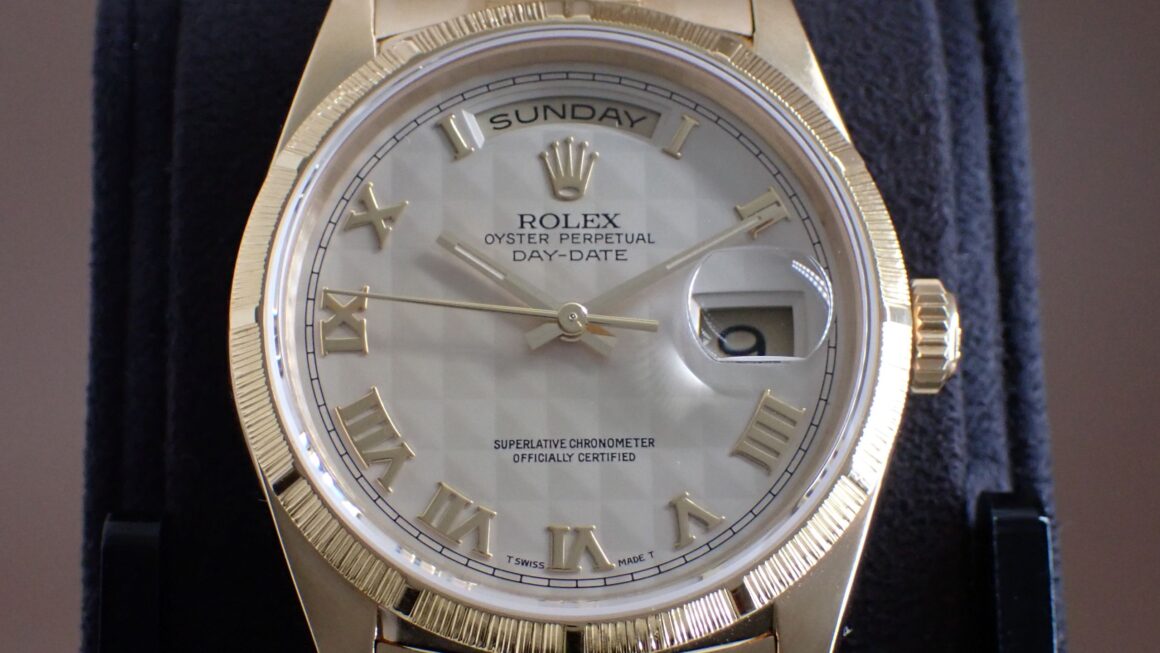 近年見かけない珍しい仕様のデイデイト Ref.18248　