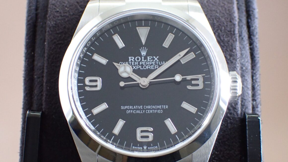 絶妙なサイズ感　エクスプローラーI　Ref.124270