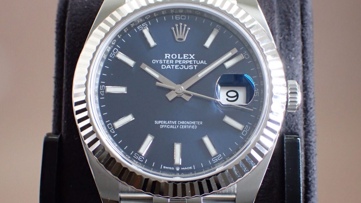 迫力の41ミリ　デイトジャスト41　Ref.126334