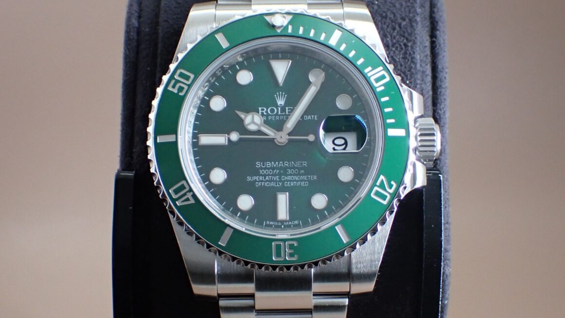 ロレックスカラー　グリーンサブマリーナー　Ref.116610LV