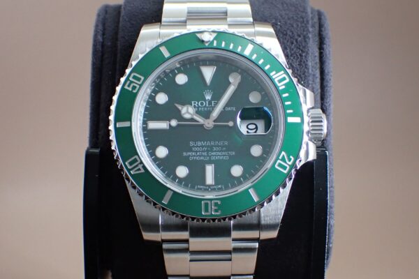 ロレックスカラー　グリーンサブマリーナー　Ref.116610LV