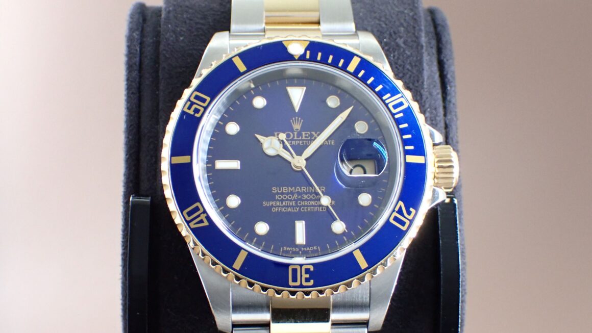 美しいブルー　サブマリーナー　Ref.16613