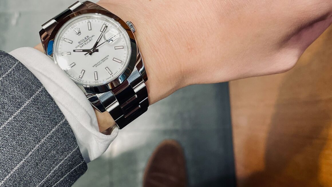 ステンレス×オイスターブレスだからこそ使いやすい！（Ref.126300）